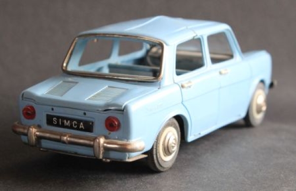 Joustra Simca 1000 Sedan 1962 Plasticmodel with fricitiondrive (7778)